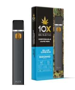 Pack 10x Blue Dream Delta 8 THC Jetable