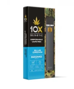 Pack 10x Blue Dream Delta 8 THC Jetable