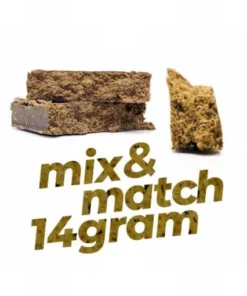 Mélange et assortiment de haschisch (14 g)